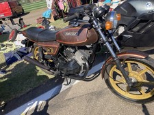 moto morini 350 3/1/2 Marmitta Sinistra Nera Lafranconi Nuova