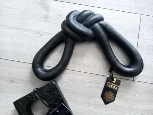 Nodo ferro nero ornamento - in,
