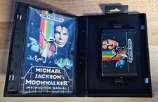 Michael Jackson Moonwalker (Thriller) custodia manuale gioco Sega Mega Drive Genesis