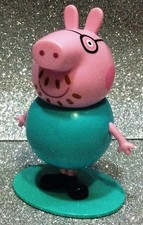 PEPPA PIG PAPA PIG PAPà PIG DADDY PERSONAGGIO GOMMA ABDLTD ENT ONE UK LTD 2003
