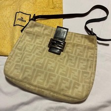 Borsa a tracolla FENDI Zucca