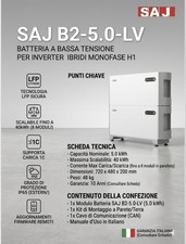 Batteria SAJ B2 5.0kWh Litio