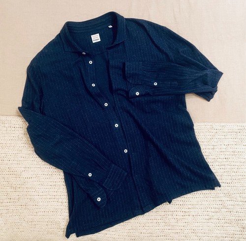 Camicia polo barba napoli blu - polo,