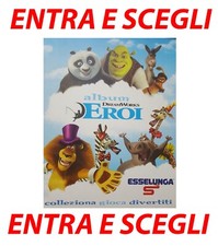 DREAMWORKS EROI - ESSELUNGA FIGURINE - ENTRA E SCEGLI