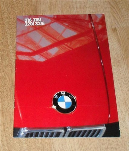 Brochure bmw serie e30 - bmw,