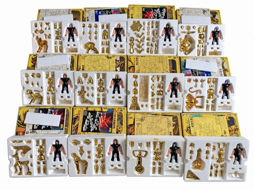 Saint seiya set gold 10 - saint, 12