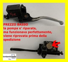 pompa e leva freno posteriore SX BRAKE malaguti CENTRO blog 50 125 160 2006 2011