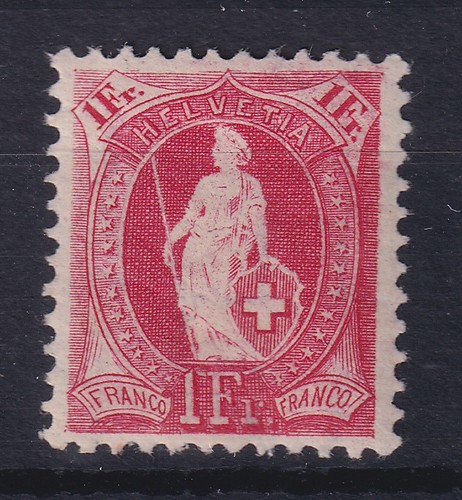 Svizzera 1907 helvetia - svizzera, in
