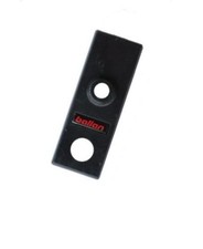 BALLAN PLACCA SERRATURA PORTA BASCULANTE SEZIONALE NERA B96 COD. 11006004