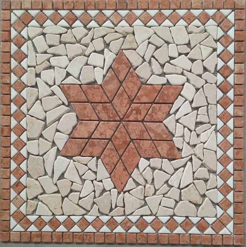 Rosone mosaico antica roma - "antica, roma"