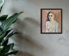 Sergio Sergi - Dipinto - Olio Su Tela - Anni’40 - Arte - Antiquariato - Raro