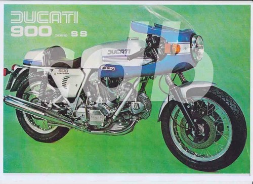 Depliant brochure moto ducati - depliant,,