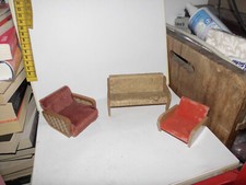 2 vecchie poltrone+divano-anni