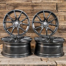 Cerchi in lega per Audi A3 S3 8V berlina cabrio A4 B8 B9 8x18 pollici grigi V1 ABE