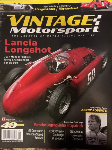 Vintage motorsport magazine - vintage,