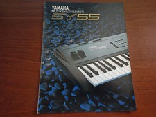 YAMAHA SY55 RARA VINTAGE BROCHURE CATALOGO 1990 - DA COLLEZIONE