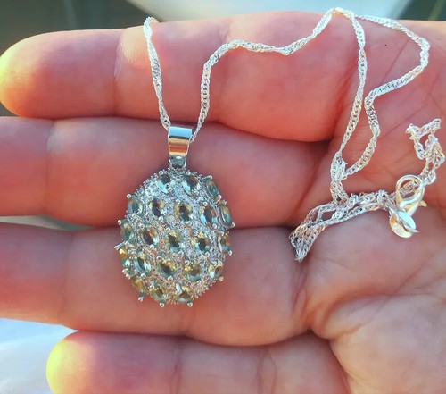 Collana vera ametista - collana, verde