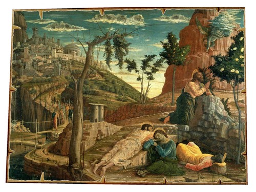 Stampa mantegna orazione - stampa,