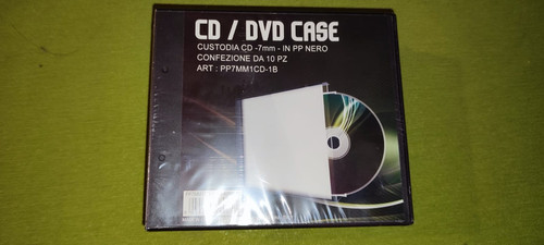 Dvd case custodia 7 mm - cd,