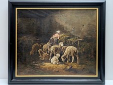 Dipinto olio FIRMATO Cortes