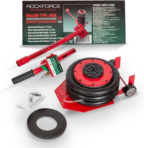 Rockforce cric pneumatico - ⭐,