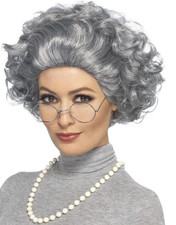 Kit nonna adulto smiffys - nonna,