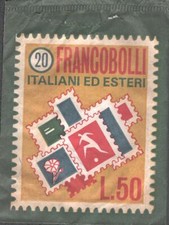 Francobolli Italiani ed Esteri - Bustina piena ed. Panini anni '70