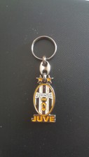 VECCHIO PORTACHIAVI  OVALE JUVENTUS DUE STELLE CALCIO