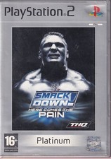 W SMACK DOWN HERE COMES THE PAIN PS2 Play Station 2 Platinum ENG M10131