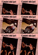 QUADERNI CAMPIONI SPORT  RIGT. A D'EPOCA STOCK  OFFERTA  7 PZ. VINTAGE