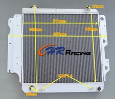 Radiatore in alluminio 3 file per Jeep Wrangler TJ,YJ 2.4,2.5/4.0/4.2L 1987-2006,2004