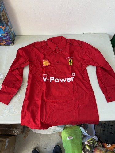 Camicia ferrari rossa - camicia, v-power