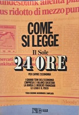 Libro Come si legge il sole 24