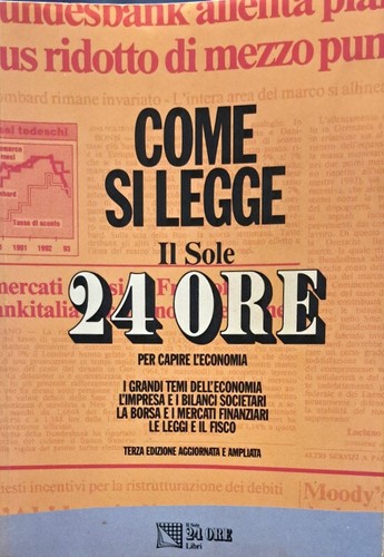 Libro come legge sole 24 - libro,