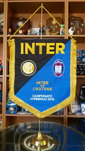 Gagliardetto inter crotone - gagliardetto,