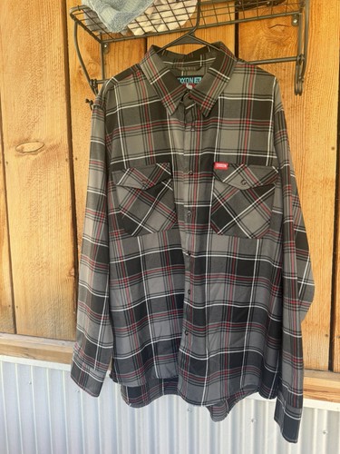 Dixxon flanella uomo 2xl plaid - uomo,
