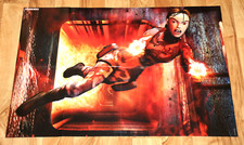 Rarissimo poster vintage Lara Croft Tomb Raider 1 2 3 4 / Eminem 78x55 cm