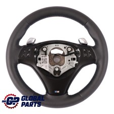 BMW E81 E87 E90 E91 E92 Nuova Pelle Nera M-SPORT Volante Spesso