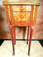 Tavolo bouillotte intarsiato