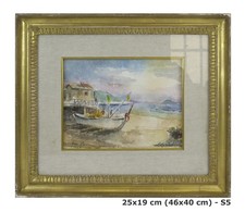 QUADRO PAESAGGIO MARE MARINA