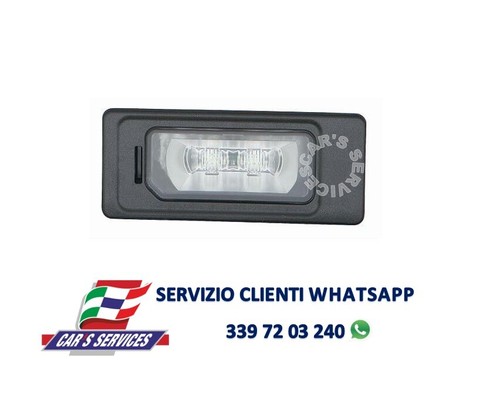 Fanale luce targa - luce, dx/sx