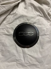 1 COPRIMOZZO ORIGINALE RUOTA FIAT 500  LOGO STEMMA PER CERCHIO IN LEGA