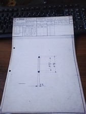 De Tomaso PANTERA, 1974 s progetto " ANELLO PORTAMOZZO " 29X20 CM