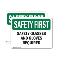 (2 Pack) Safety Glasses And
