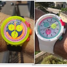 OROL SWATCH CRONO WHITE HORSES