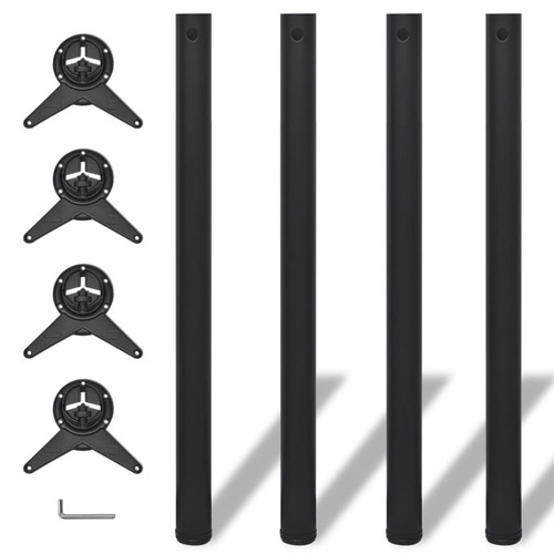 Vidaxl set gambe - gambe, tavolo