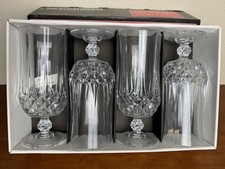 Set 4 calici vino Cristal