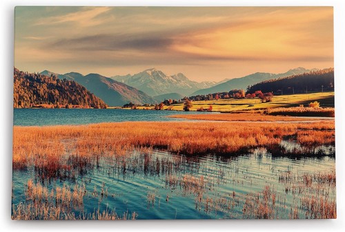 Quadro 120x80 montagna - quadro, cm