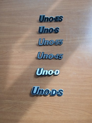 Badge fiat uno - 6,