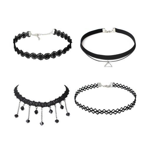 4pcs women lace - women, chocker